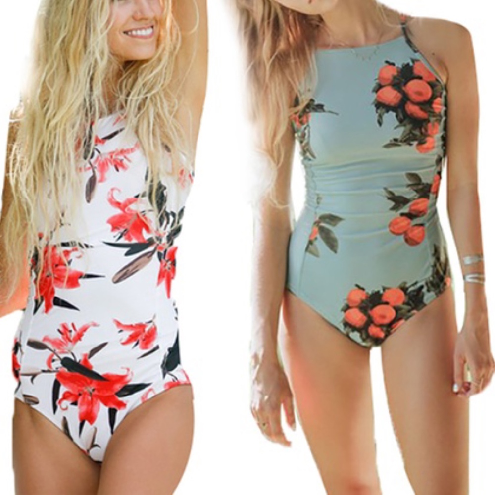 TeLaura Floral One-Piece Swimsuit